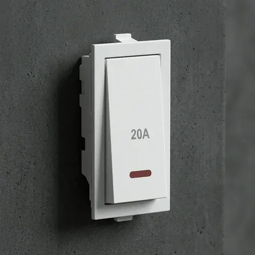Prisha 20A Heavy-Duty Switch with Neon
